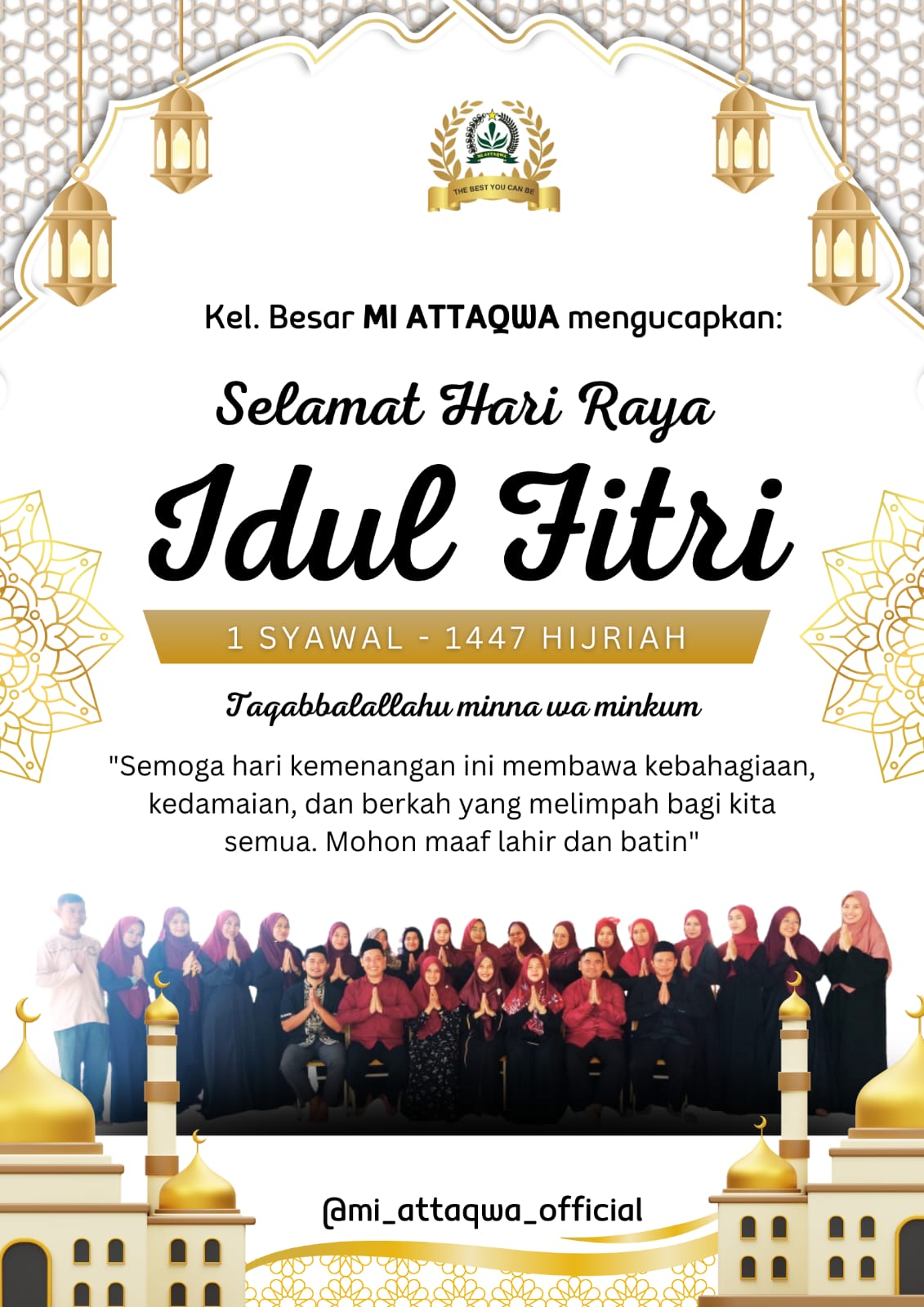 Selamat Hari Raya Indul Fitri